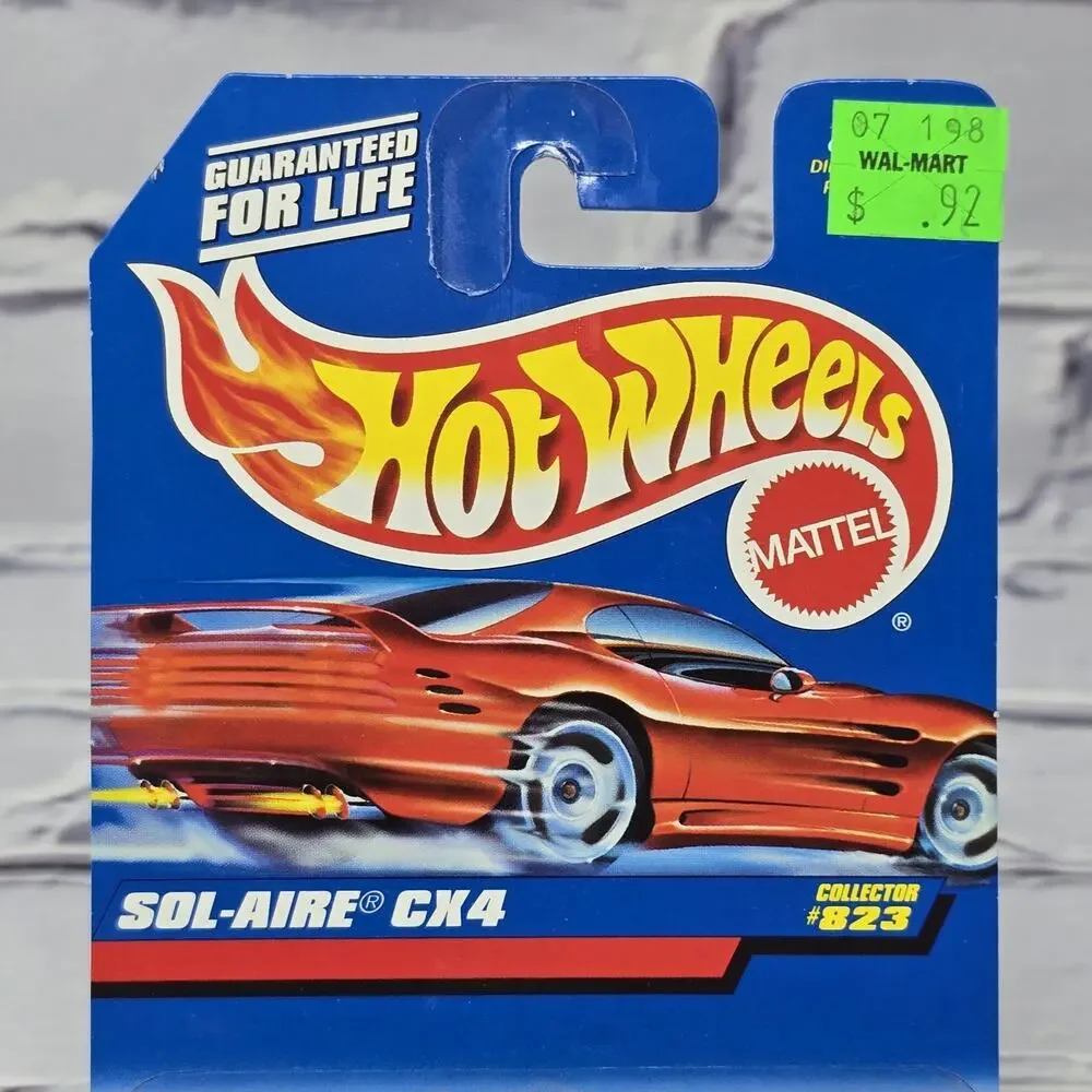 HOT WHEELS 1998 BLUE CARD SERIES SOL AIRE CX4 #823